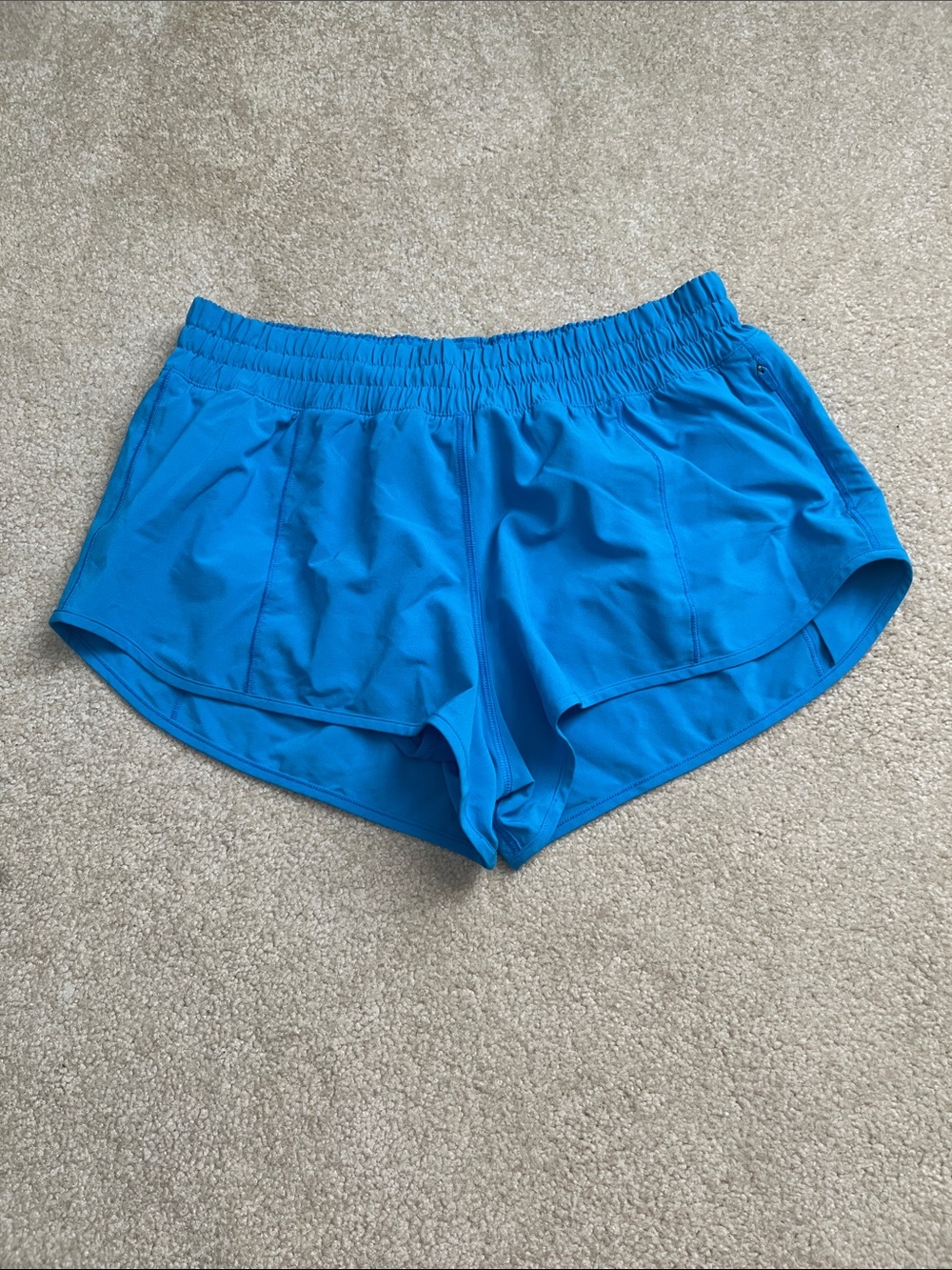 CRZ YOGA Bright Blue Women's Athletic Shorts Size S